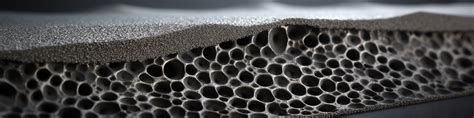 metallic fabric over foam|metal foam material.